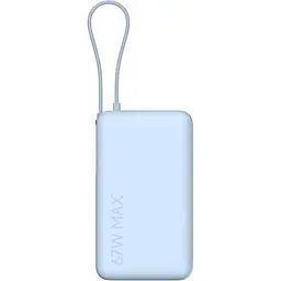 Зовнішній акумулятор Xiaomi Power Bank 10000mAh 67W Ice Blue (BHR08NZGL) [172690]