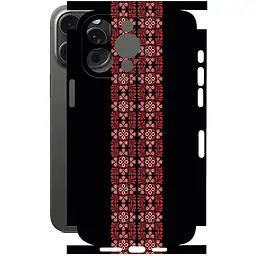 Захисна плівка StatusSKIN для Apple iPhone 15 Pro Max Корпус Вініл Вишиванка 2