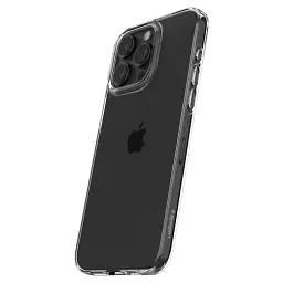 Чохол Spigen Liquid Crystal Crystal Clear для iPhone 15 Pro (ACS06699) - мініатюра 6