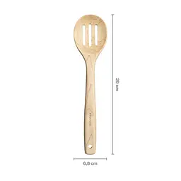 Ложка з отворами Fiskars Folken FSC дерев'яна (1075684) - мініатюра 4