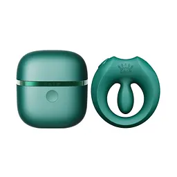 Ерекційне смарт-віброкільце Zalo Apis Turquoise Green - мініатюра 2