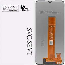 Дисплей Samsung A125 Galaxy A12 /A127 /M127 чорний, оригінал, сервісне пакування, SM-A125F_REV0.1 FPC6509-1, GH82-20227A