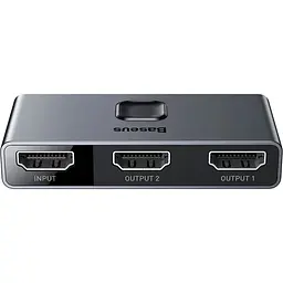 Розгалужувач HDMI Baseus Matrix Splitter Space Grey (CAHUB-BC0G) [126871]