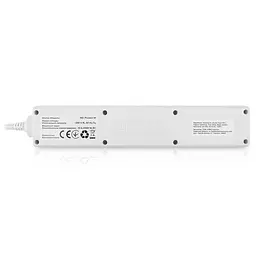 Мережевий фільтр Real-EL RS-Protect M 5м White (EL122300029) - мініатюра 7