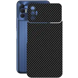 Защитная пленка StatusSKIN для Tecno Spark 8p KG7n Корпус Винил Карбон черный