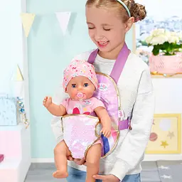 Рюкзак-кенгуру для ляльки Baby Born День Народження Прогулянка (831113) - мініатюра 7
