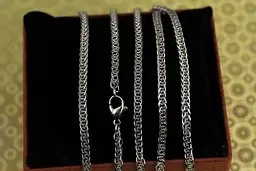 Ланцюг Xuping Jewelry перська ніч 45 см 3 мм сріблястий