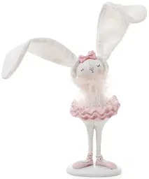 Декоративна фігурка "Зайчик-балерина" Bona 7,5х6,8х26 см dec0007945 - мініатюра 2