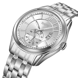 Наручний годинник чоловічий 9319SISI Silver-Silver Skmei acs0030924 - мініатюра 2
