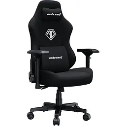 Крісло ігрове Anda Seat Phantom 3 Pro Size L Black Fabric (AD18YC-06-B-F) - мініатюра 2