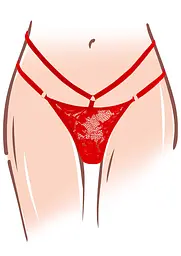 Вібратор в трусики Toy Joy Divine The Divine The Sensual Panty Pleaser 9 см червоний - мініатюра 10