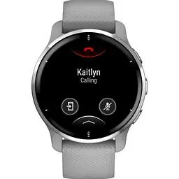 Смарт-годинник Garmin Venu 2 Plus Silver Stainless Steel Bezel with Powder Gray Case and Silicone Band [010-02496-00] [89372] - мініатюра 4