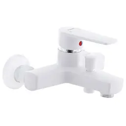 Змішувач для ванни Plamix Leo-009 white PM0555 Білий