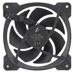 Кулер до корпусу 1stPlayer FS7 Black (FS7-BK-1IN1) - мініатюра 9
