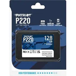 Накопичувач SSD 2.5" 128GB P220 Patriot (P220S128G25) - мініатюра 4