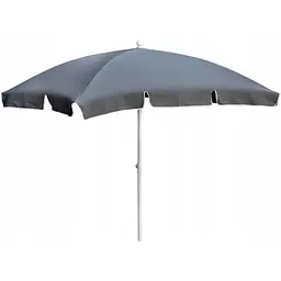 Парасолька садова Jumi Garden 200х130см сірий