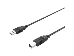 Кабель HP USB2.0 AM/BM 1м Black (DHC-PT100-1M) - мініатюра 3