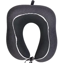 Подушка для шиї Yiwu Camelback U-подібна Memory Foam 28х28х18 см темно-сіра