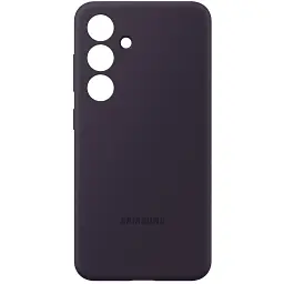 Чохол-накладка Samsung Silicone Cover для Samsung Galaxy S24 SM-S921 Dark Violet (EF-PS921TEEGWW) - мініатюра 4