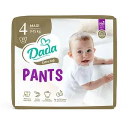 Підгузки-Трусики дитячі Dada Extra Soft Maxi 4 (9-15 кг) 32 шт.