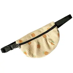 Сумка-бананка Hat-Dog для собак L-XL вельвет ананаси 407