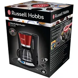 Крапельна кавоварка Russell Hobbs Colours Plus Red 24031-56 - мініатюра 3