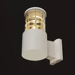 Світильник Brille фасадний 60W E27 IP65 white (PL-29/24) - мініатюра 5