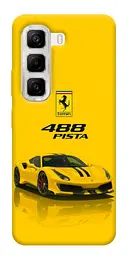 TPU чохол Demsky Yellow beast для Infinix Hot 50 4G