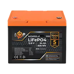 Комплект резервного живлення LP (LogicPower) ДБЖ + літієва (LiFePO4) батарея (UPS W500+ АКБ LiFePO4 820Wh) - мініатюра 4
