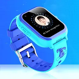 Дитячий смарт годинник T18 на Android з 16GB пам'яті, GPS, 4G дзвінками, відеозв'язком, YouTube, TikTok, WhatsApp та українською мовою До 5 днів роботи Блакитний - мініатюра 7