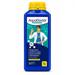 Коагулянт для басейну AquaDoctor FL 1 л рідкий 88499 - мініатюра 1