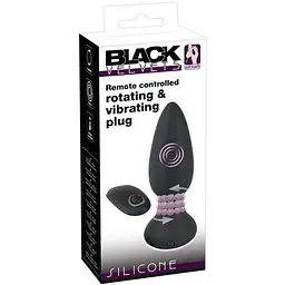 Анальна пробка з ротацією Black Velvets RC Rotating Orion 42-05964260000 95487 - мініатюра 1
