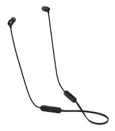 Навушники бездротові JBL Tune 125BT, Black, Bluetooth, мікрофон, акумулятор 160 mAh, технологія "Pure Bass Sound" (JBLT125BTBLK)