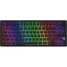 Клавіатура Hator Skyfall 80 PRO Aurum Vanila Silent RGB Wireless/Bluetooth/USB UA Black (HTK4181UA) - мініатюра 8