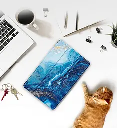 Чохол-книжка BeCover Smart Case для Apple iPad Air 11" M2/M3 (2024/2025) Ocean (711607) - мініатюра 5