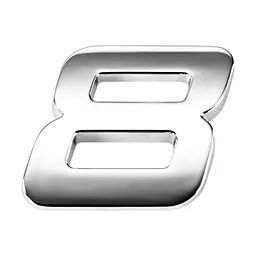 3D- цифра: "8" нахил мала MAK (30273)
