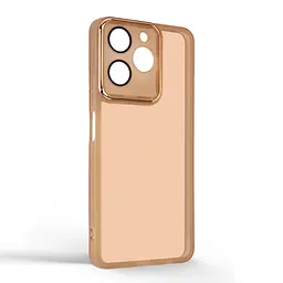 Защитный чехол для Realme Note 70 4G, Shade, золотой, TPU+PC, матовый, защита всего корпуса, панель-накладка, противоударный, с высокими бортами, амортизирует удары при падениях, ArmorStandart (ARM88827) - мініатюра 2