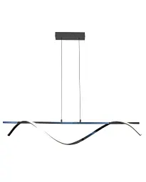 Підвісний світильник, люстра Goldlux 331076 Rumba LED 1x23W 4000K 3600Lm IP20 хром