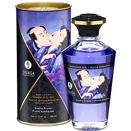 Розігрівальна олія Shunga Aphrodisiac Warming Oil - Exotic Fruits (100 мл)