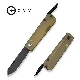 Ніж Civivi Slippy Sendy, Ultem, Black Stonewash (C24075A-1) - мініатюра 10
