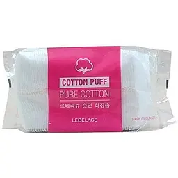 Пафи LEBELAGE для обличчя Cotton Beauty бавовняні