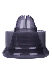 Запасна насадка для помпи Universal Silicone Pump Sleeve Grey 6х7.5 см - мініатюра 2