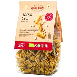 Макарони Dalla Costa 100% Ceci Fusilli Bio з нута 250 г