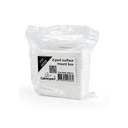 Комп'ютерна розетка Cablexpert RJ45x2 FTP, cat.5e (NCAC-2F5E-01) - мініатюра 3