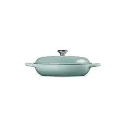 Каструля Le Creuset Signature Cast Iron Shallow Casserole 21180307174430 3.5 л 30 см м'ятна - мініатюра 3