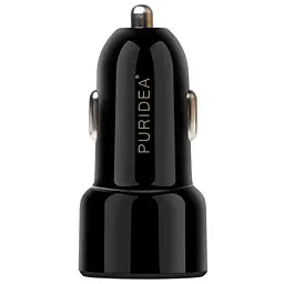 АЗУ PURIDEA CC02 2xUSB Dual Fast Charge black - мініатюра 2