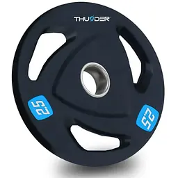 Диск олімпійський THUNDER 2,5 кг (OLYMPIC-PLATE-2,5KG)
