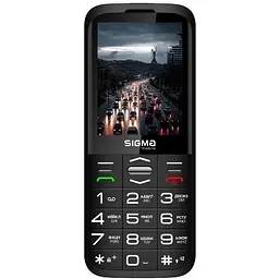Телефон Sigma Comfort 50 Grace CF212 Black UA UCRF