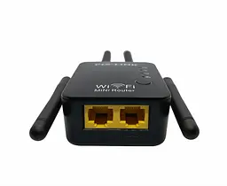 Ретранслятор-маршрутизатор Pix-Link X300R4 300Мбіт/с 2.4 ГГц Чорний (XNRWSW020403W 5542) - мініатюра 4