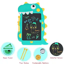 Планшет для малювання Dinosaur 8,5 дюймів Green - мініатюра 4